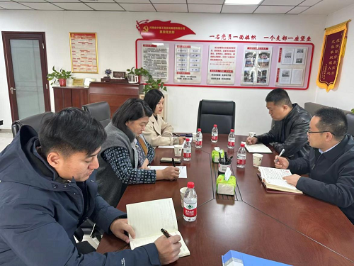 河南省中豫工程咨詢集團有限公司副總陳斌帶隊到河南豫信招標有限責任公司檢查安全生產工作